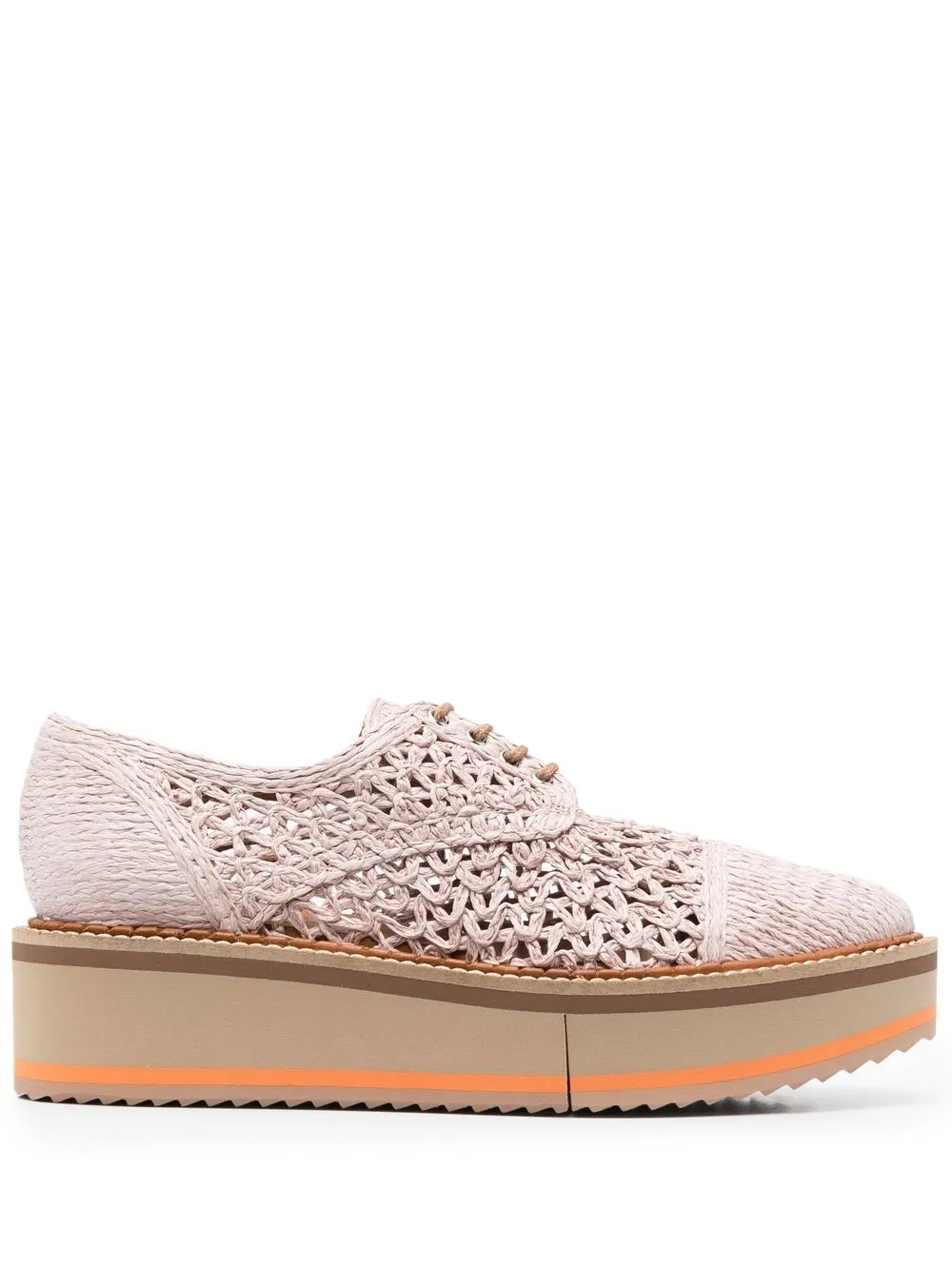 

Clergerie zapatos oxford con agujetas - Rosado