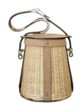 Hermès Pre-Owned Swift Wicker Sac Farming Picnic Bag, Chai - Neutrals