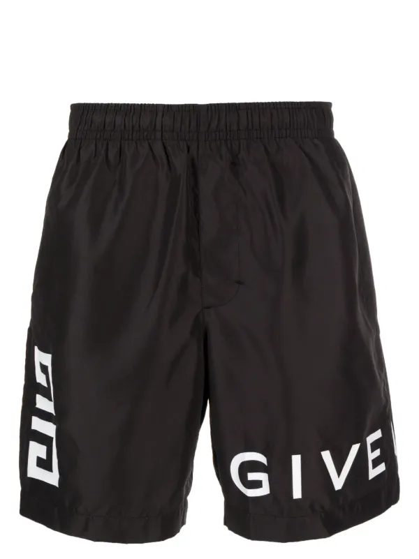 Givenchy 4G logo print Swim Shorts Black FARFETCH CA