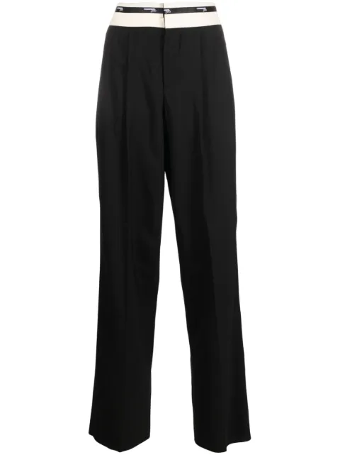 HommeGirls High-Waist-Hose mit geradem Bein