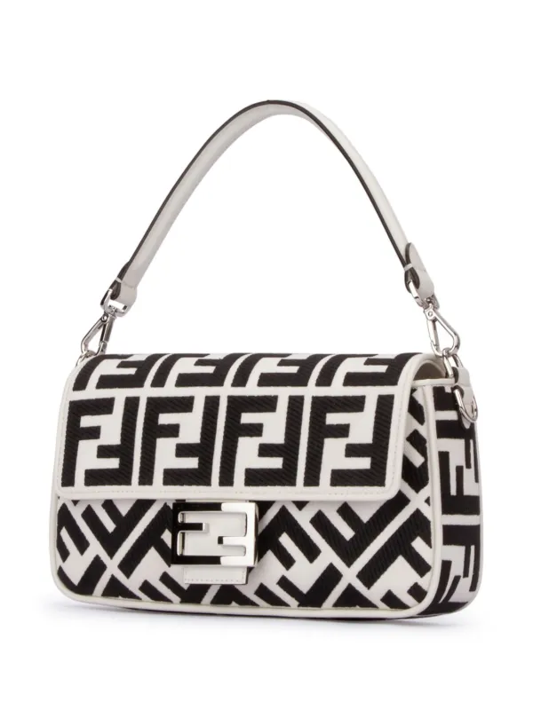 FENDI Baguette Crossbody Bag White FARFETCH PH