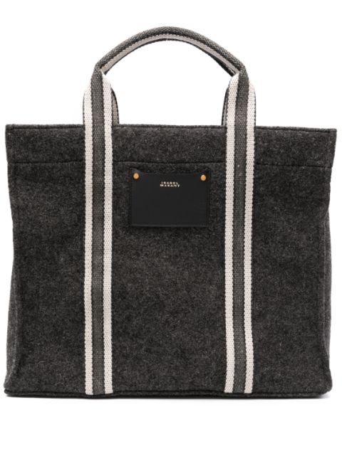 ISABEL MARANT Puebla wool-blend tote bag Women