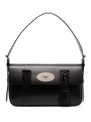 ショルダーバッグ・ポシェット Mulberry Leather Shoulder Bag With Logo Mulberry Leather Lily Shoulder Bag | Harrods UK