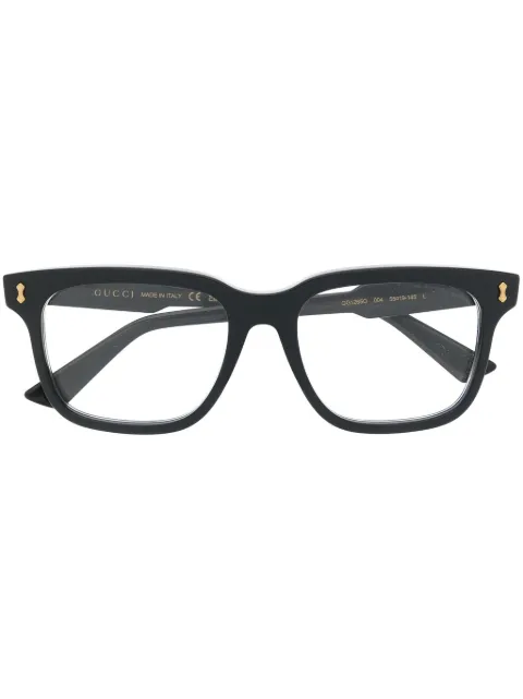 Gucci Eyewear lunettes de vue à détail de logo