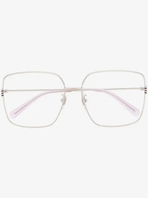 Gucci Eyewear oversize-frame glasses