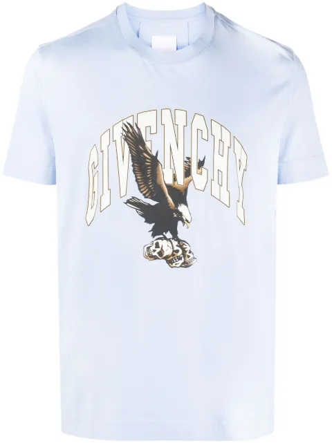 Givenchy playera con logo estampado y motivo Eagle