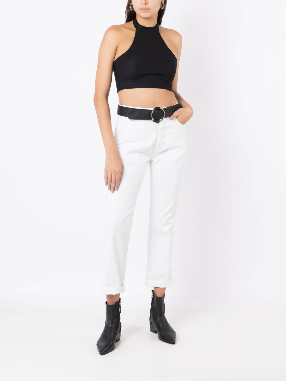 Andrea Bogosian Slim-fit broek - Wit