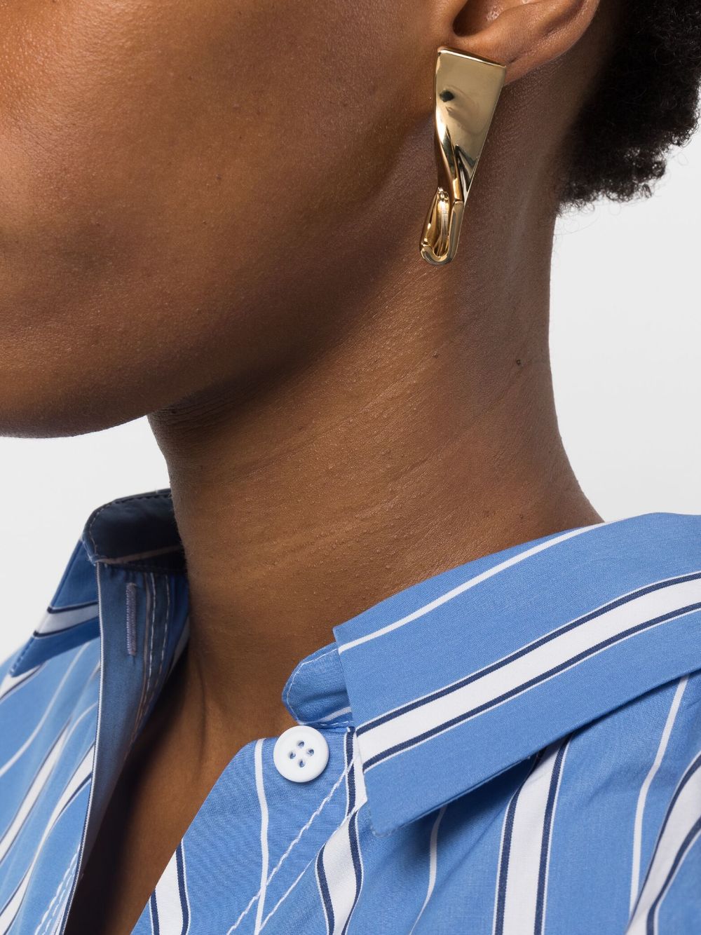 Jacquemus La Creole Linu Leather Hoop Earrings - Farfetch