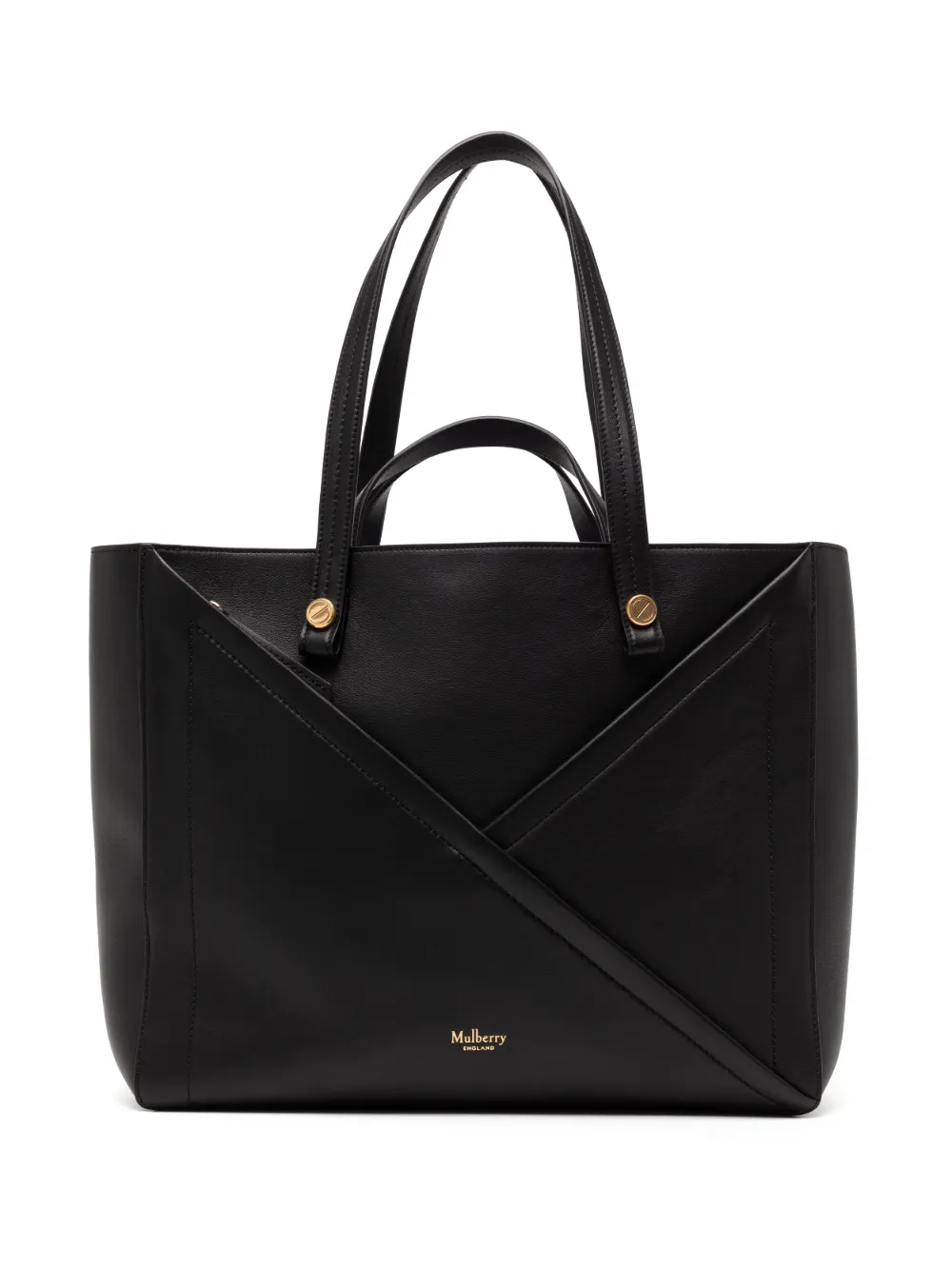 Mulberry M Zipped Leather Tote Bag Farfetch