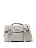 Mulberry Alexa grained-leather shoulder bag - Grey