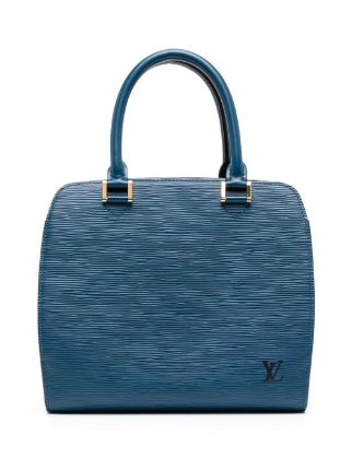 Louis Vuitton Toledo Blue Epi Leather Pont Neuf Bag Louis Vuitton