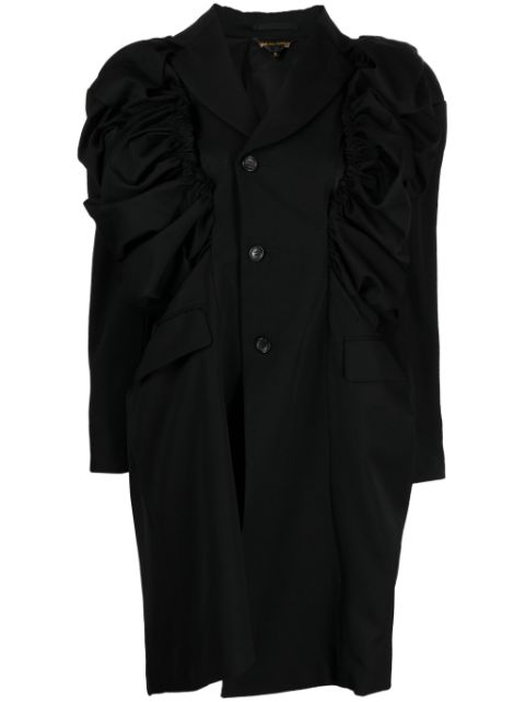 Comme Des Garçons asymmetric oversized blazer