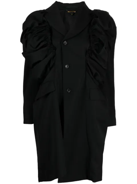 Comme Des Garçons blazer oversize con diseño asimétrico