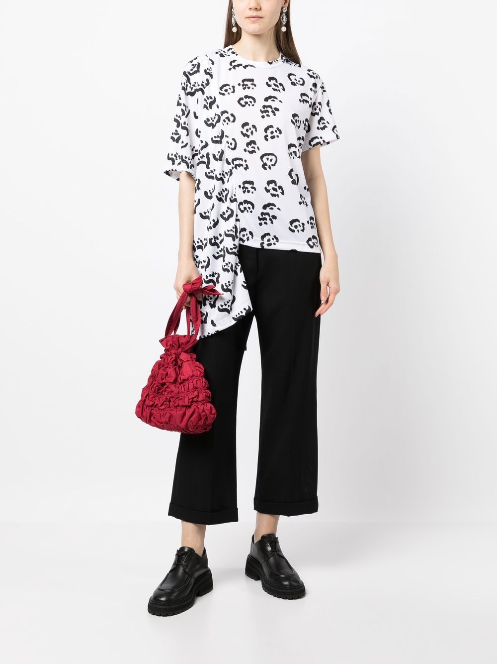 Comme Des Garçons Comme Des Garçons T-shirt met print - Wit