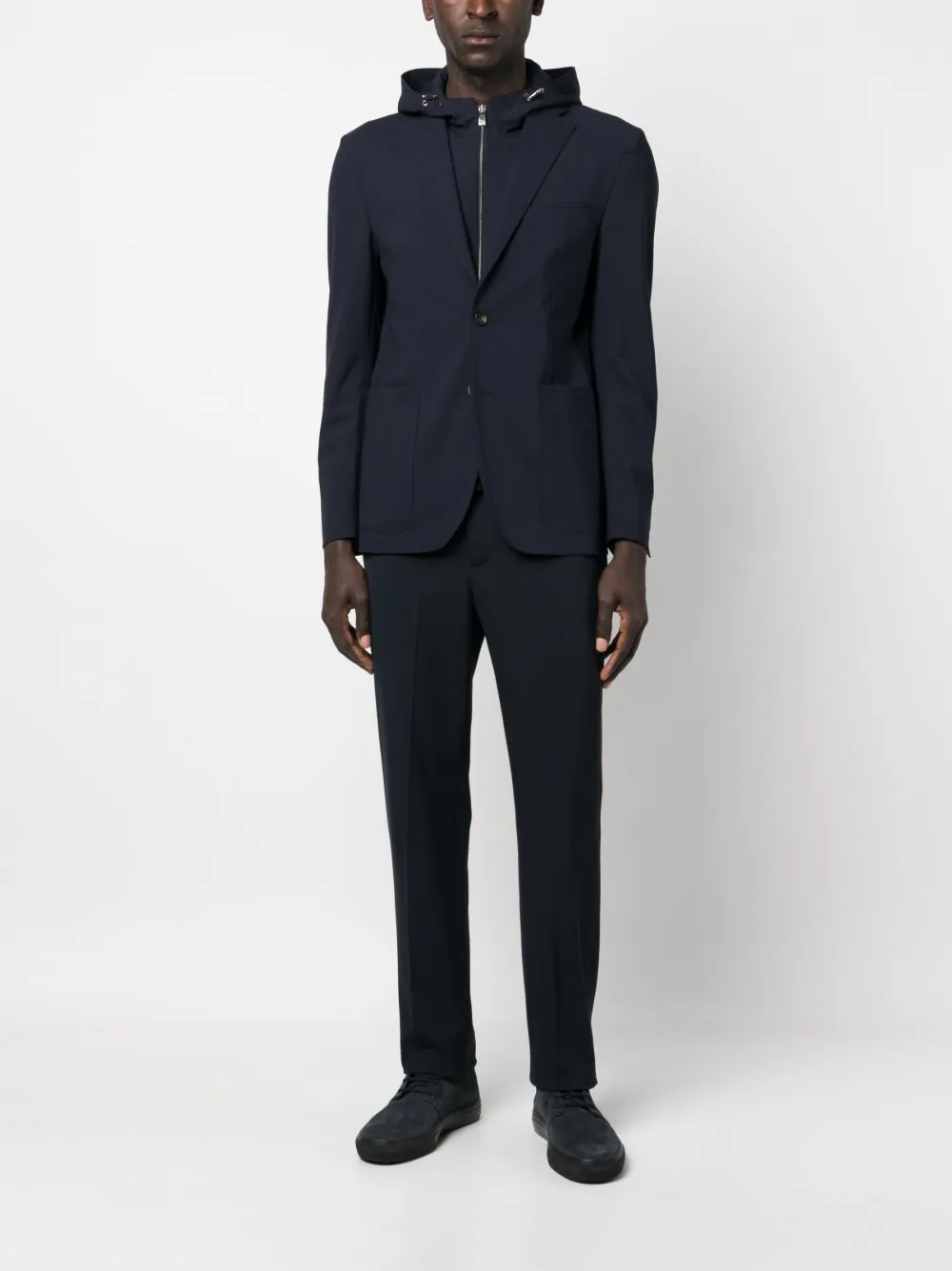 Corneliani Gelaagde blazer - Blauw