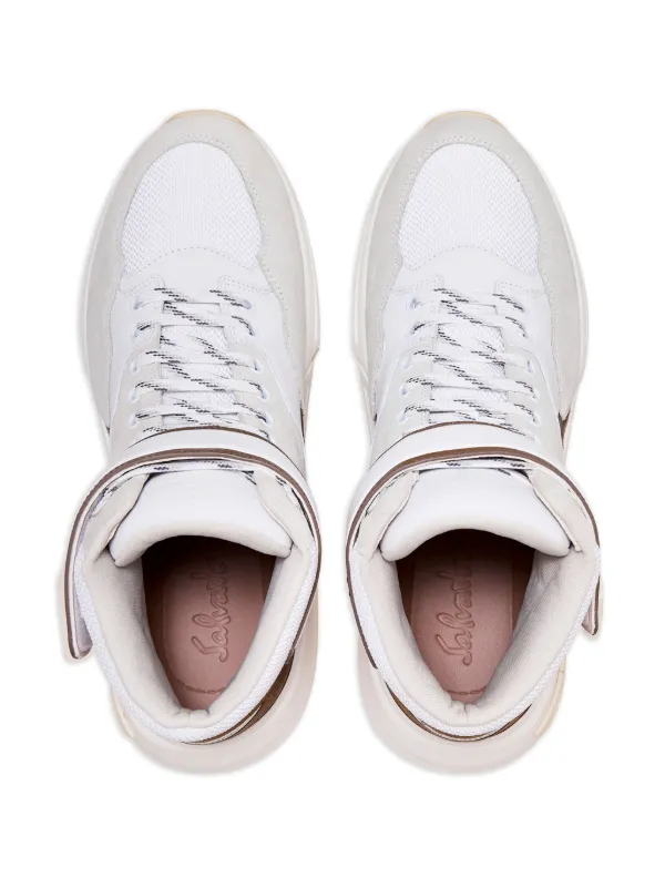 Ferragamo ハイカット スニーカー | ホワイト | FARFETCH JP