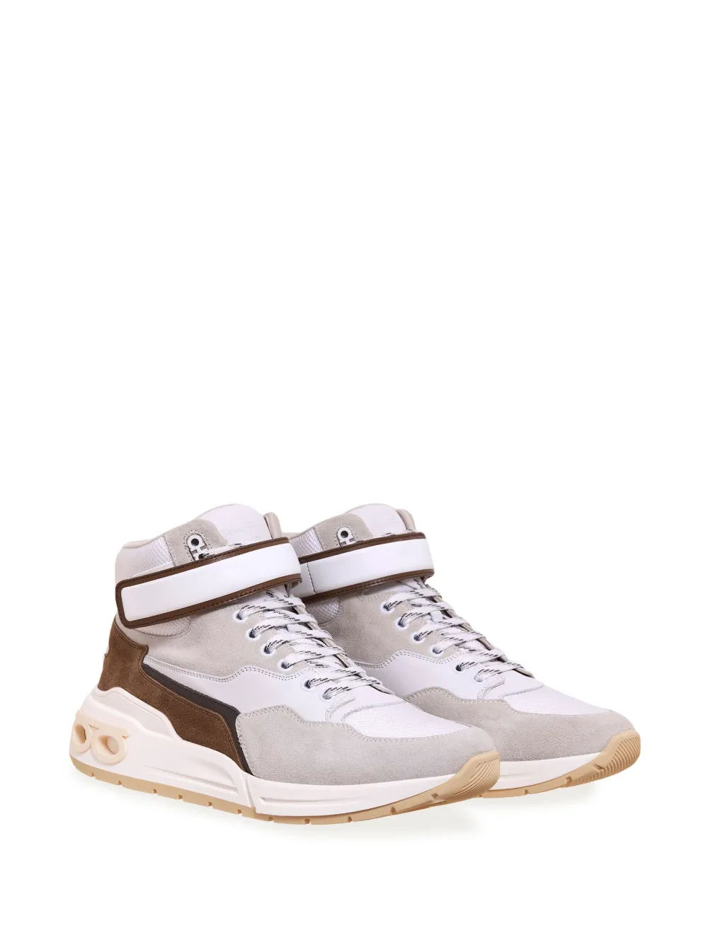Ferragamo panelled hi-top sneakers | Hi-Tops | Image 2