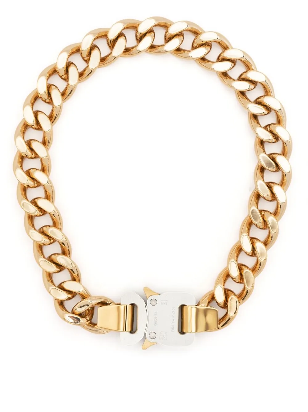 

1017 ALYX 9SM Rollercoaster-buckle detail necklace - Gold