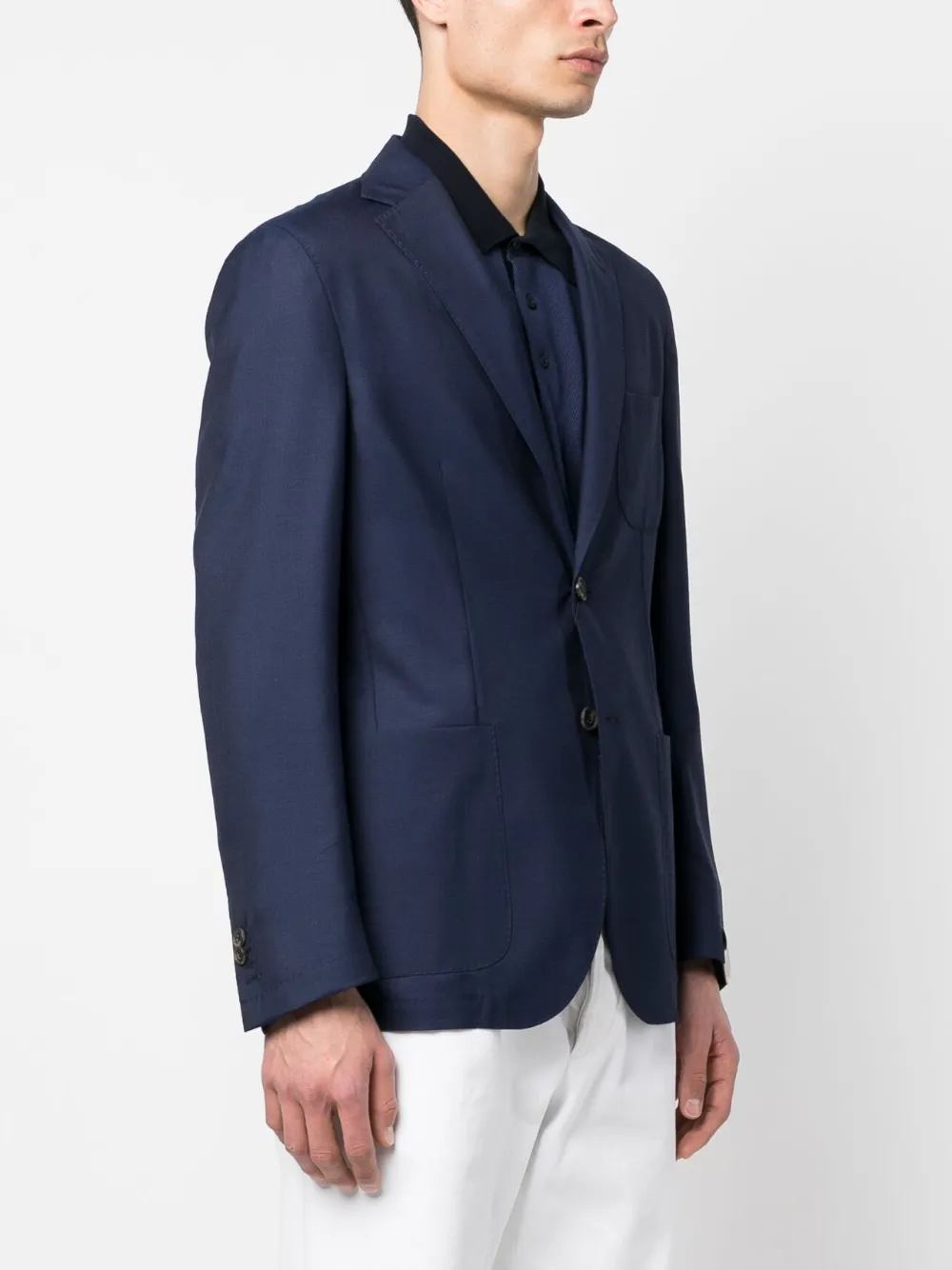 单排扣西装夹克