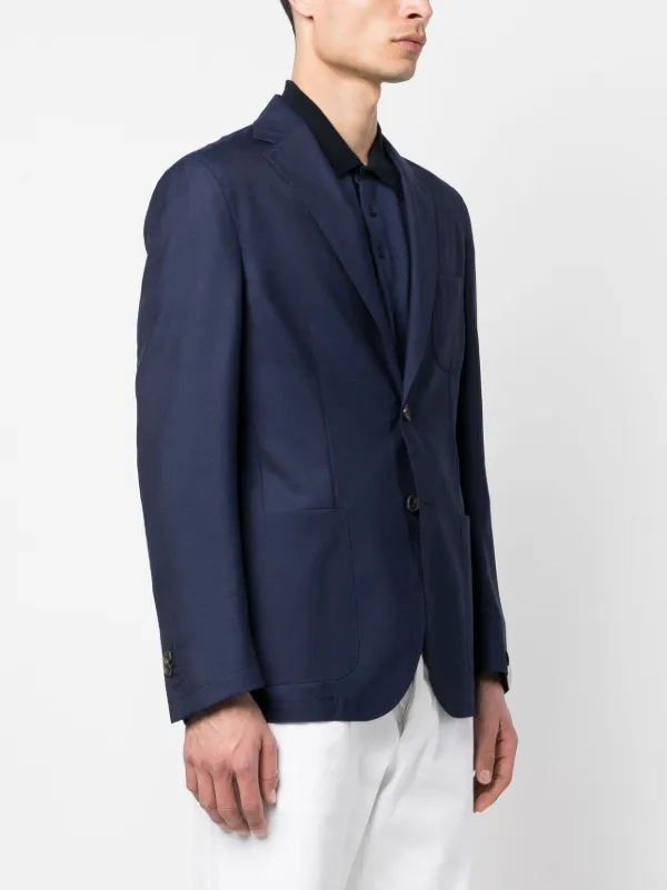 Corneliani single-breasted Blazer | Blue | FARFETCH