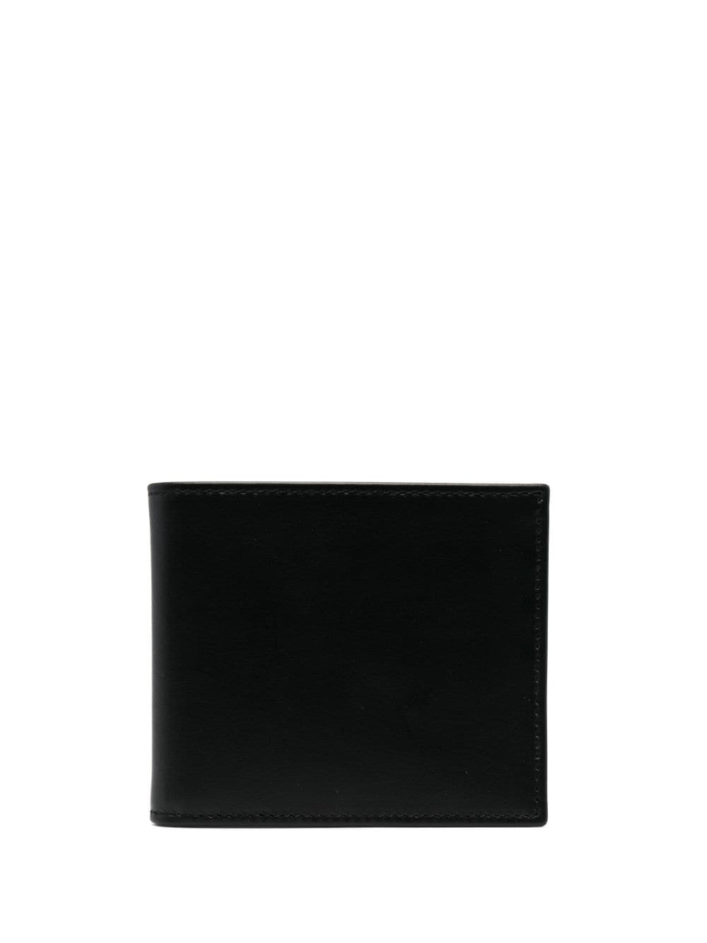 Corneliani Bi-fold Leather Wallet In Black