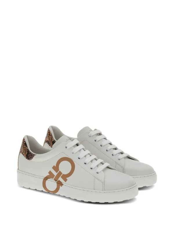 Ferragamo Gancini low-top Sneakers | White | FARFETCH