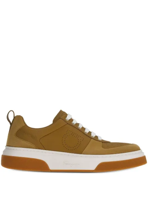 Ferragamo Gancini low-top leather sneakers