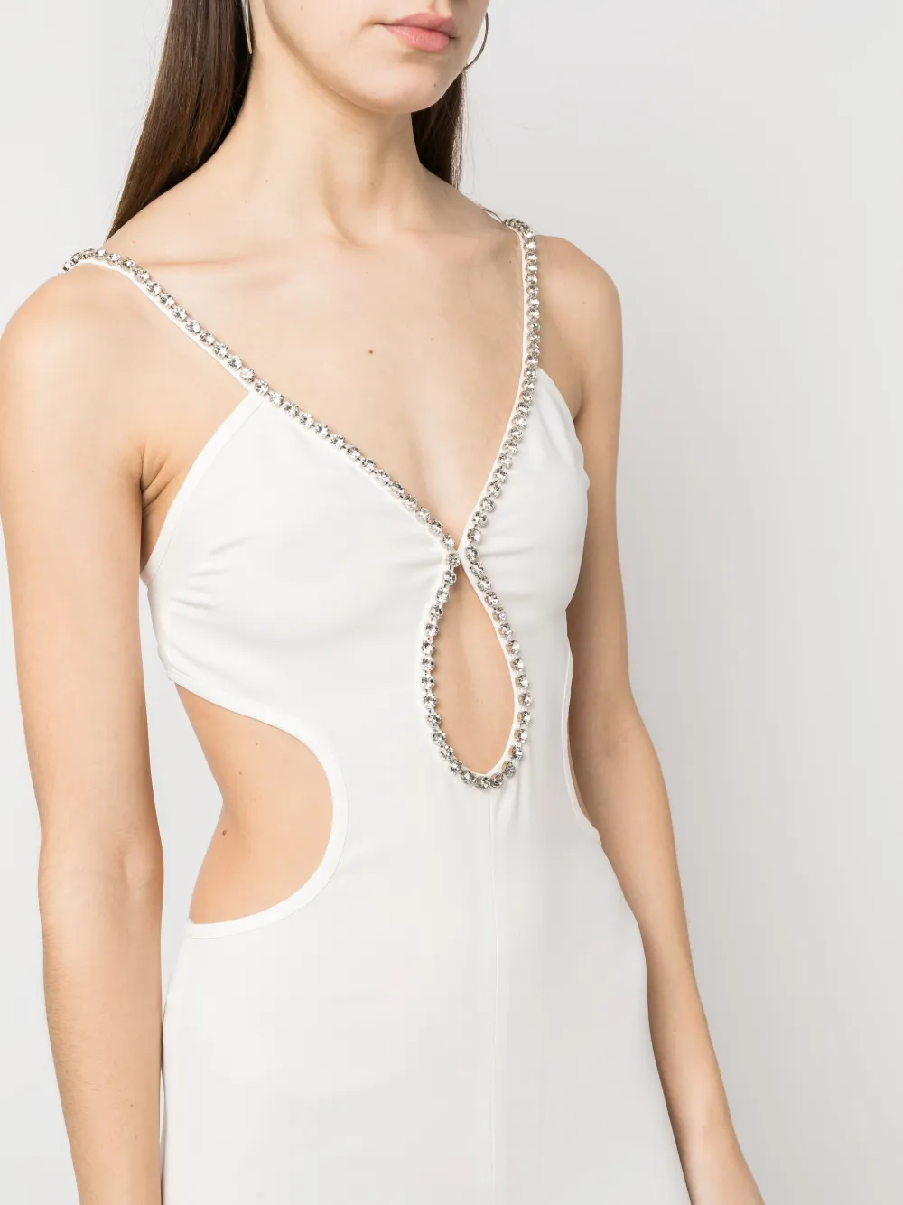 AMEN CUT-OUT-DETAIL JUMPSUIT