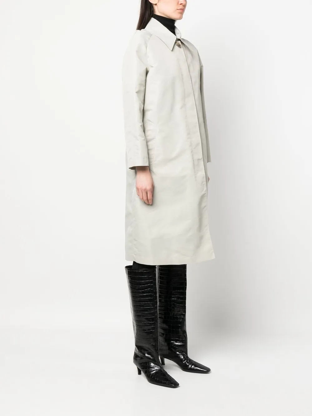 Semicouture buttonup Trench Coat Farfetch