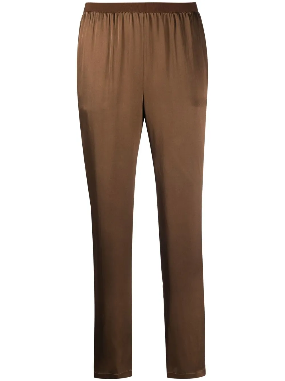 

Semicouture pantalones con corte slim - Marrón