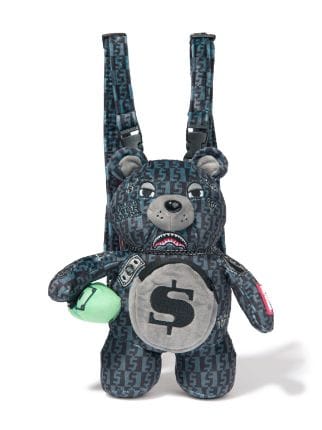 Sprayground Kid Patched Teddy Bear Backpack - Farfetch