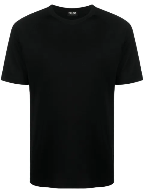 Zegna short-sleeve wool T-shirt