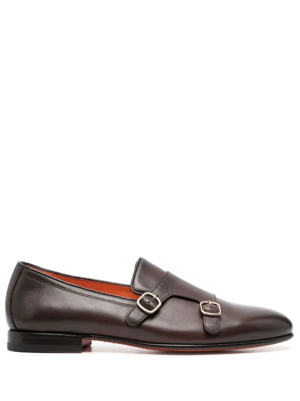 Double buckle shoes deals
