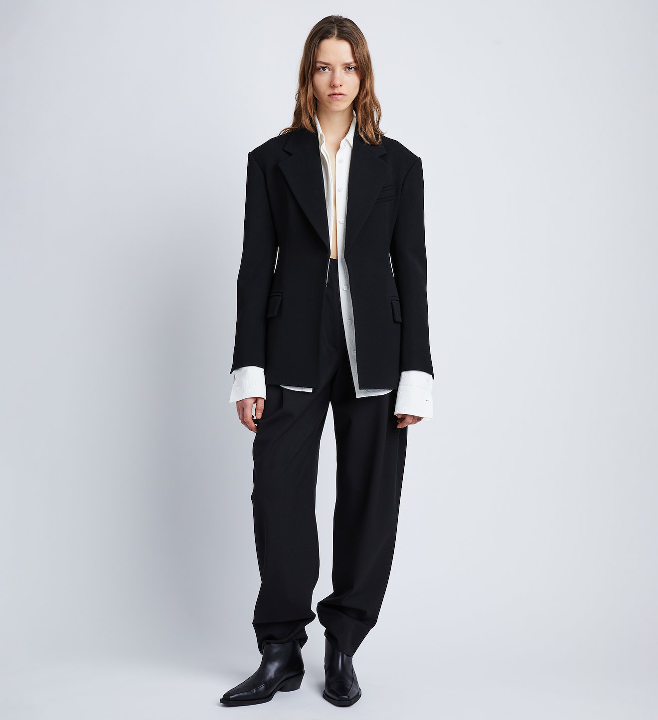 Wool Twill Trousers