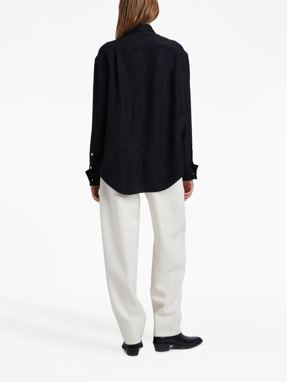 Proenza Schouler Straight broek Wit
