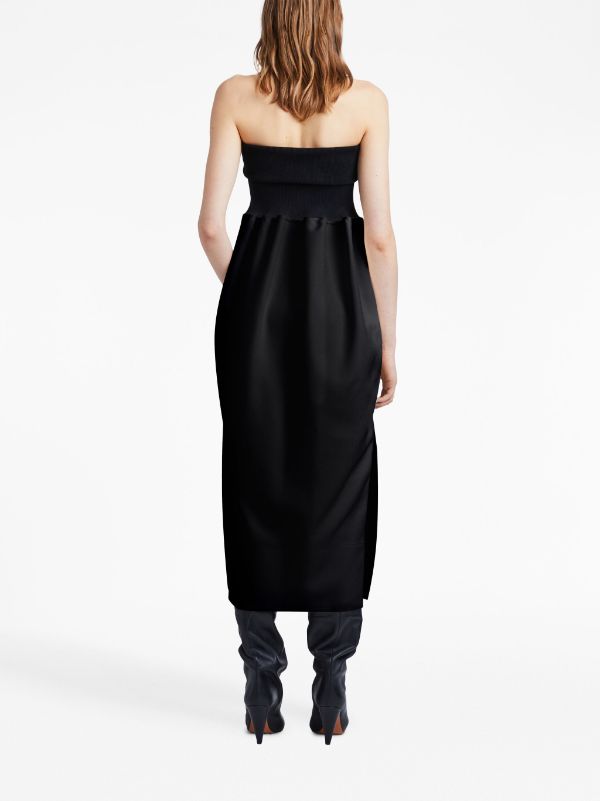 Proenza Schouler Strapless Crepe Maxi Dress Farfetch