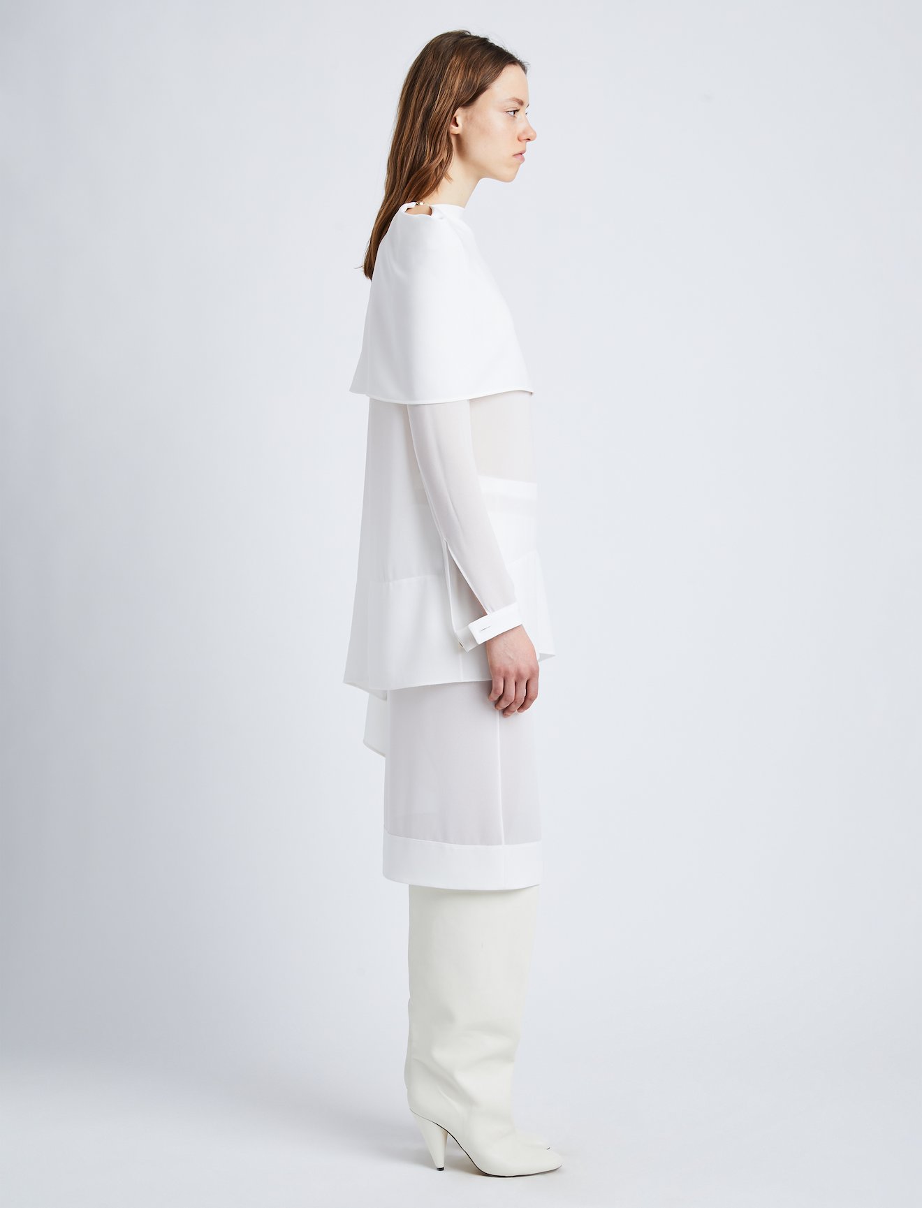 Technical Chiffon Top #2
