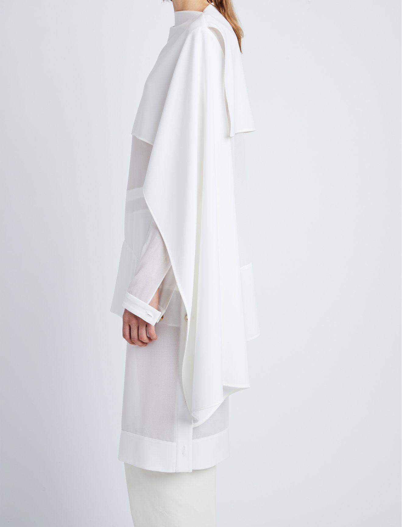 Technical Chiffon Top #4