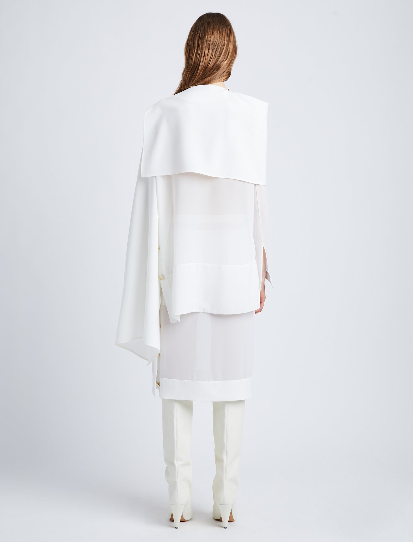 Technical Chiffon Top #3