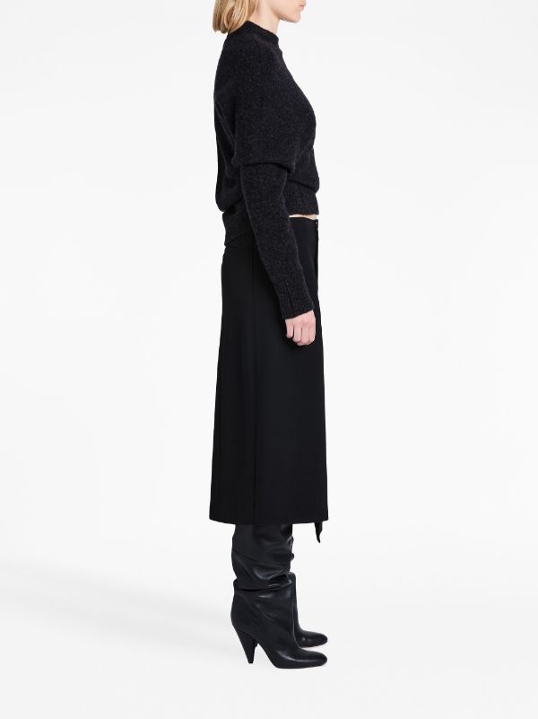 Proenza Schouler Asymmetric wool blend Jumper Farfetch