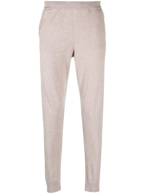 Corneliani skinny knitted track pants