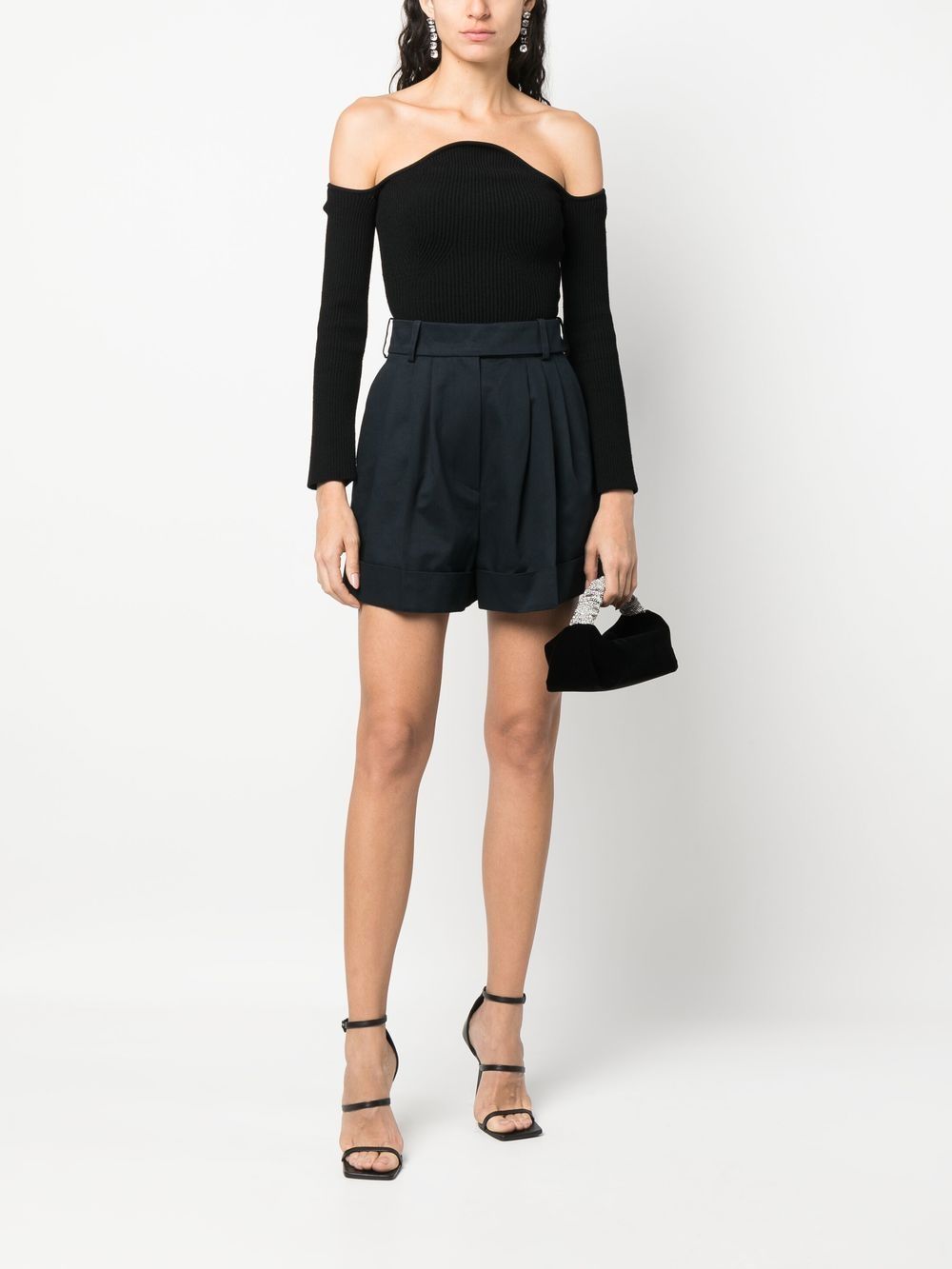 Image 2 of Alexandre Vauthier high-waist tailored shorts