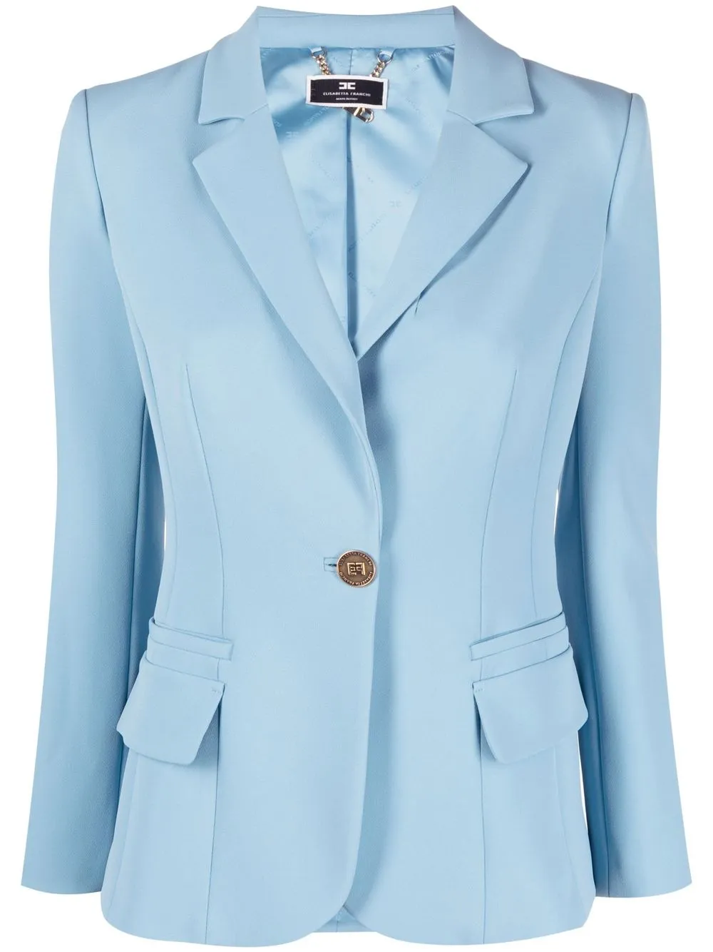 

Elisabetta Franchi single-breasted blazer - Blue