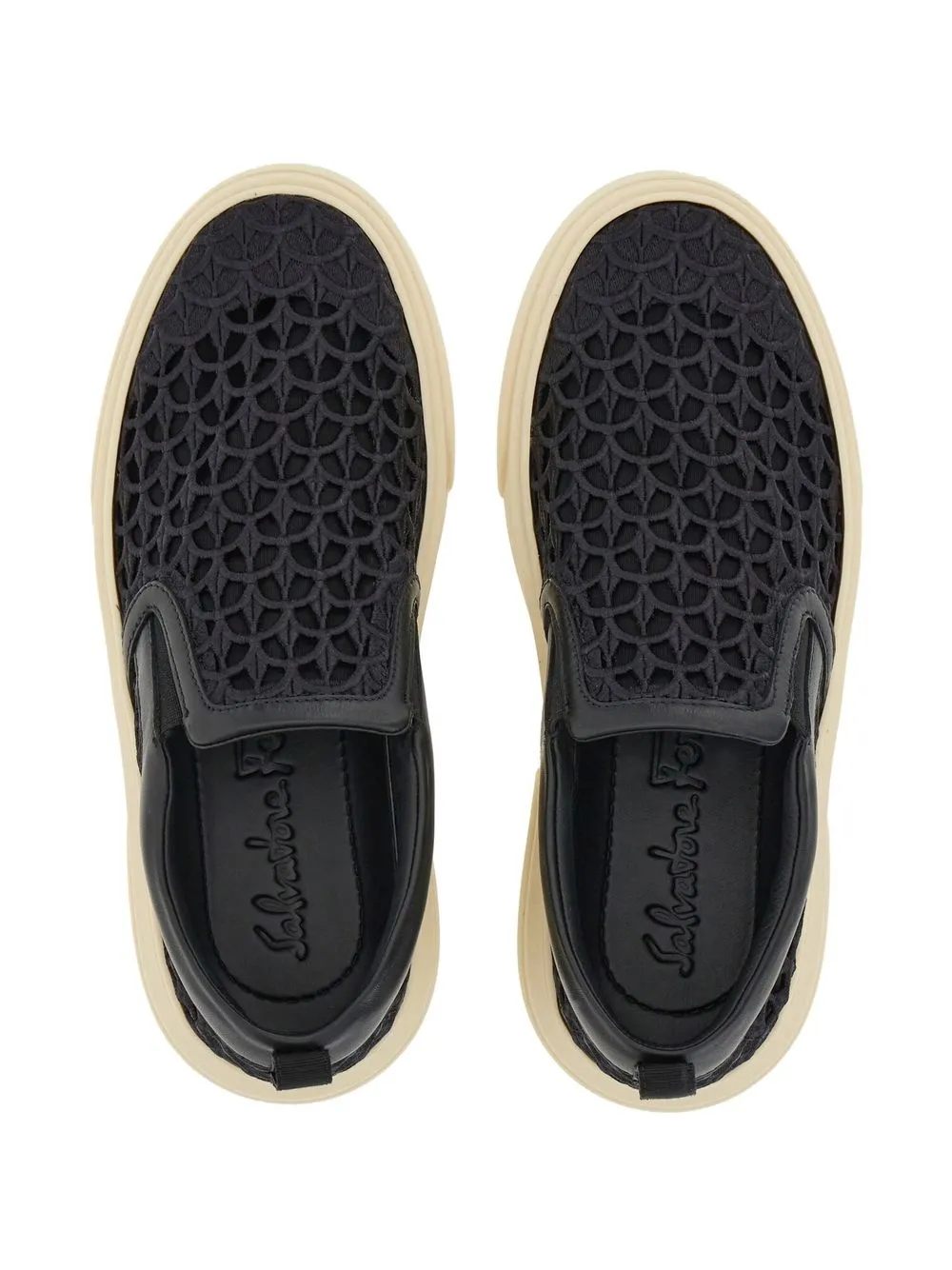 Ferragamo Slip On Sneaker In 黑色