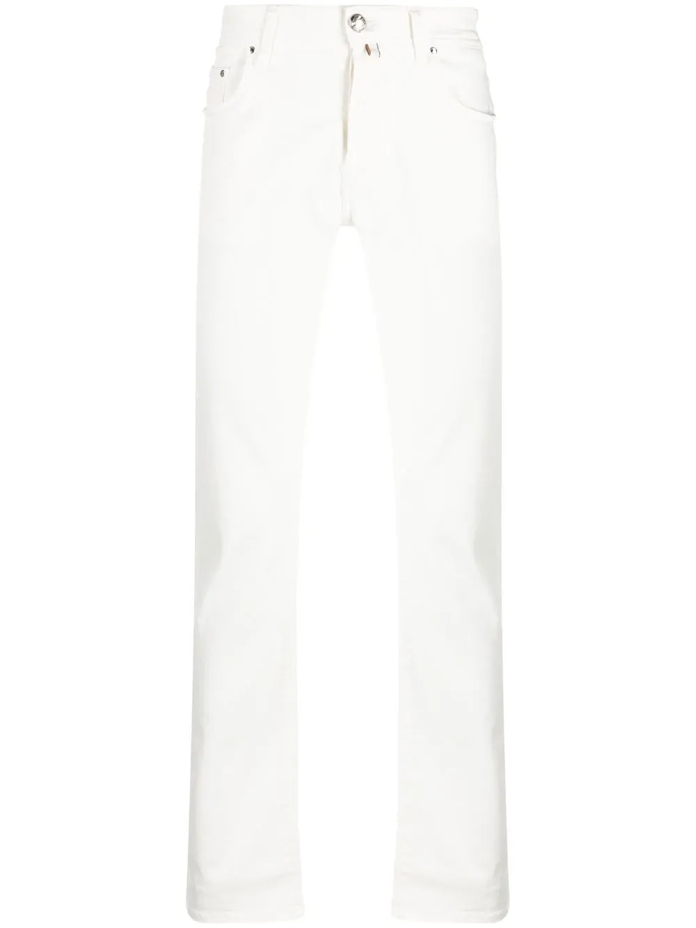 

Jacob Cohën Bard slim-fit trousers - White