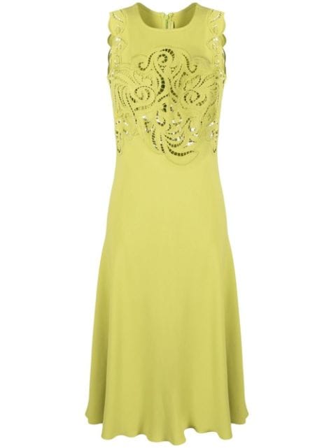 Ermanno Scervino cut-out detail sleeveless dress