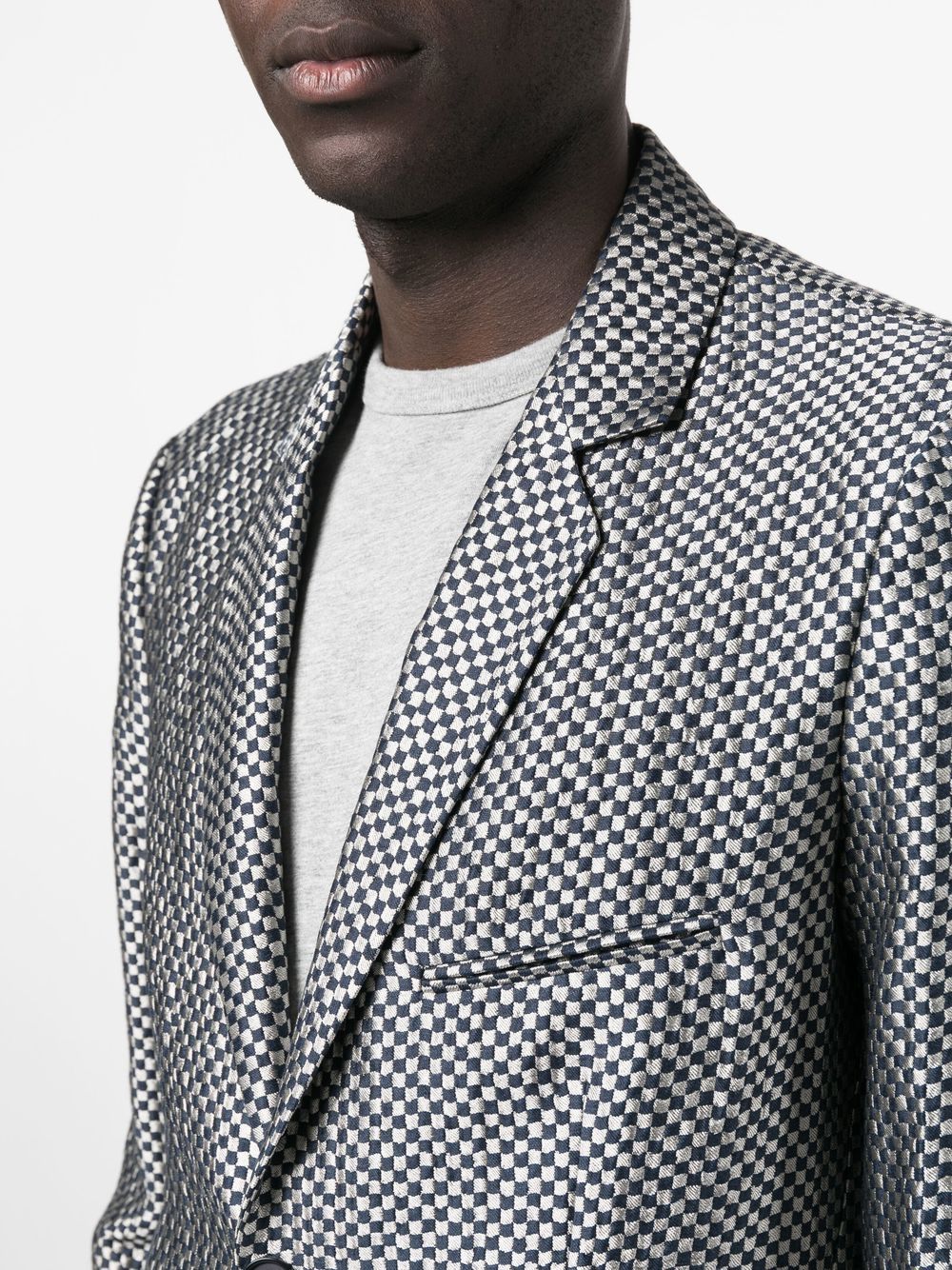 Giorgio Armani all-over graphic-pattern Blazer - Farfetch