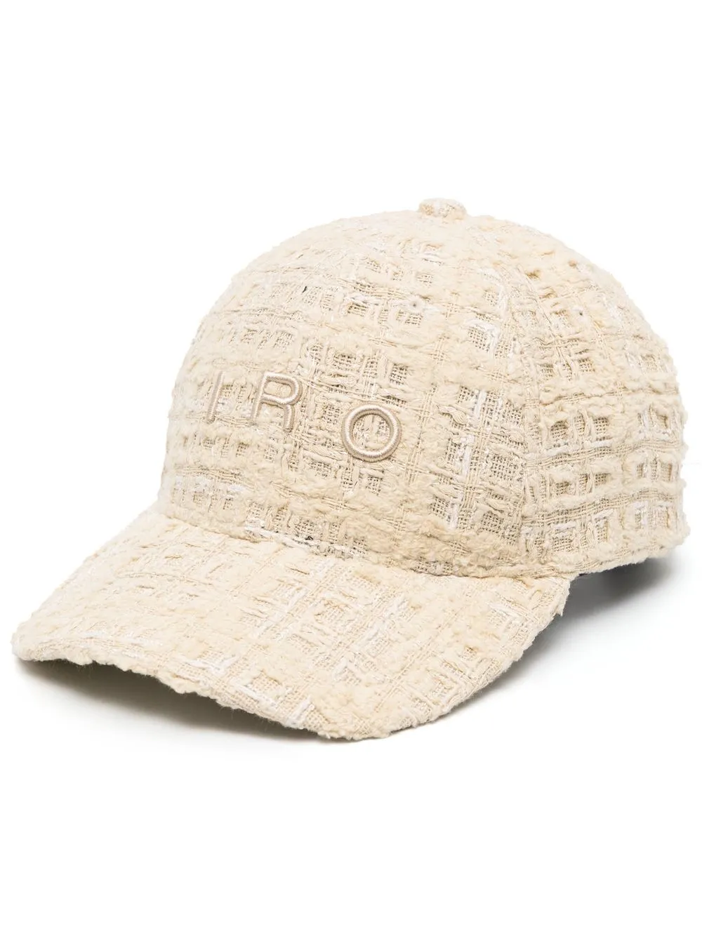 

IRO logo tweed cap - Neutrals