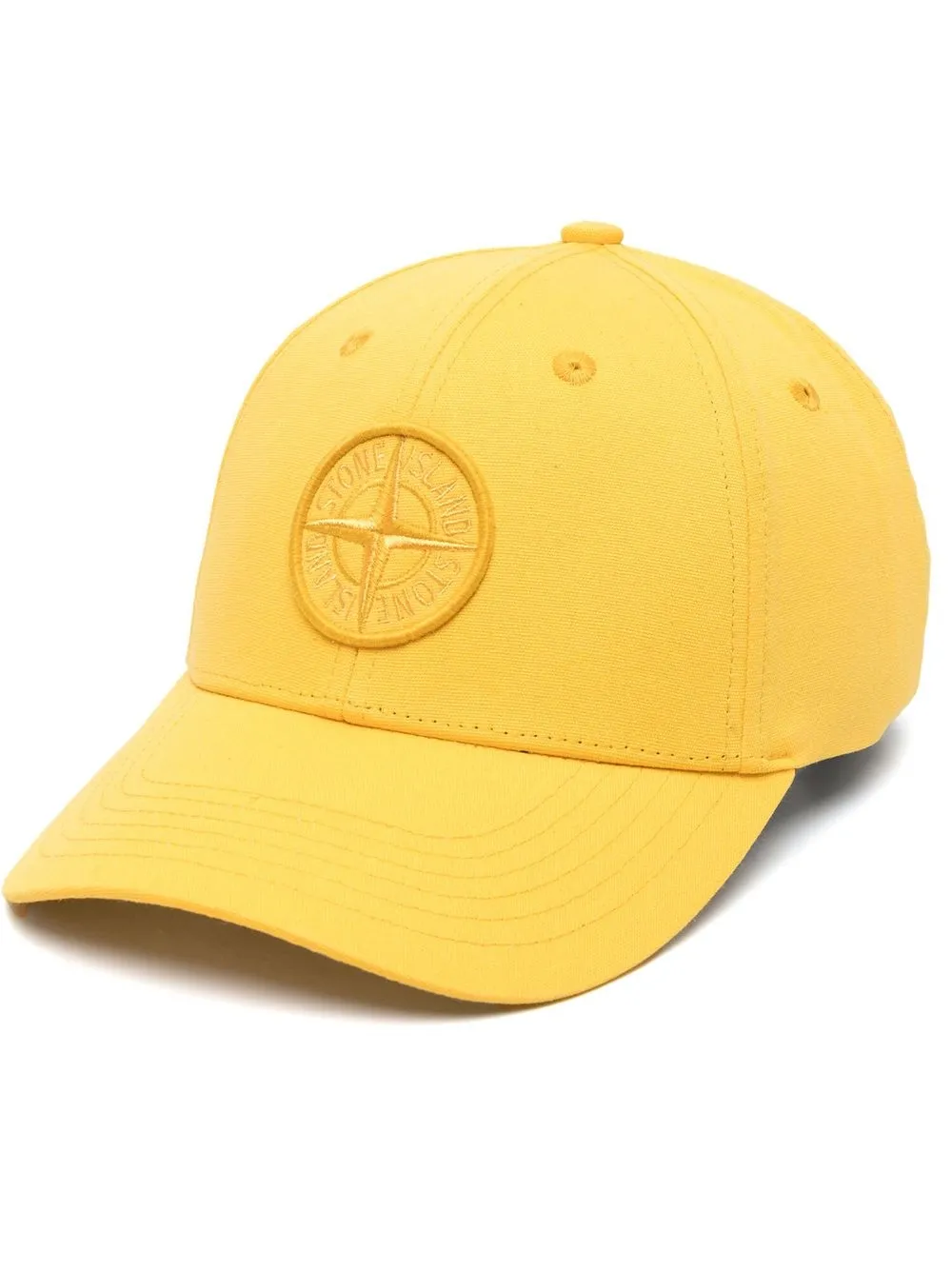 

Stone Island gorra con motivo de brújula - Amarillo