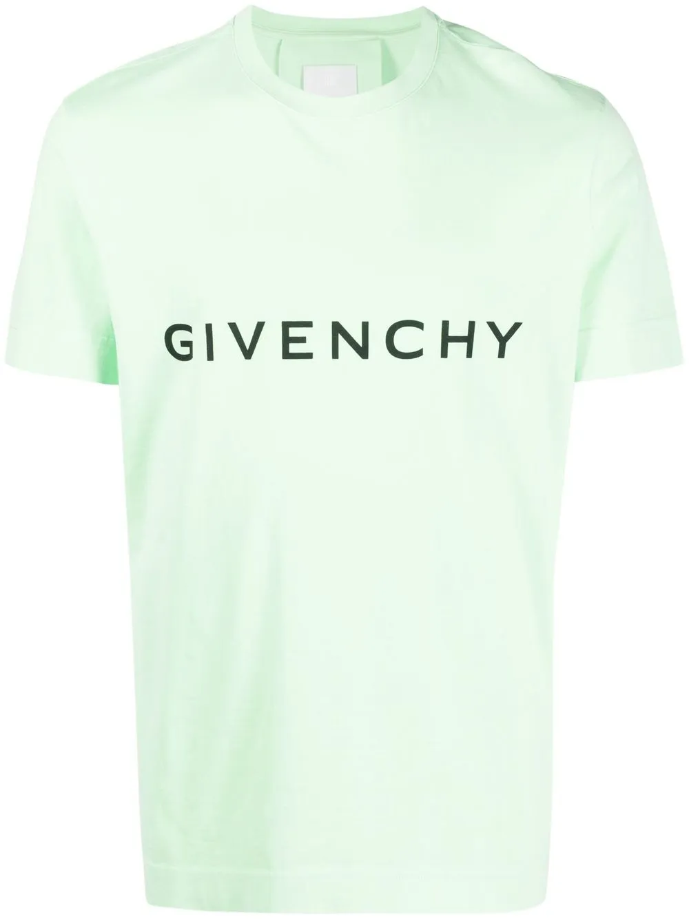 

Givenchy logo-print cotton T-shirt - Green